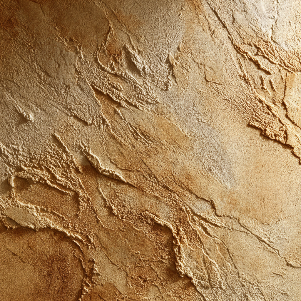 building wall covered in of venetian plaster in Los Angeles