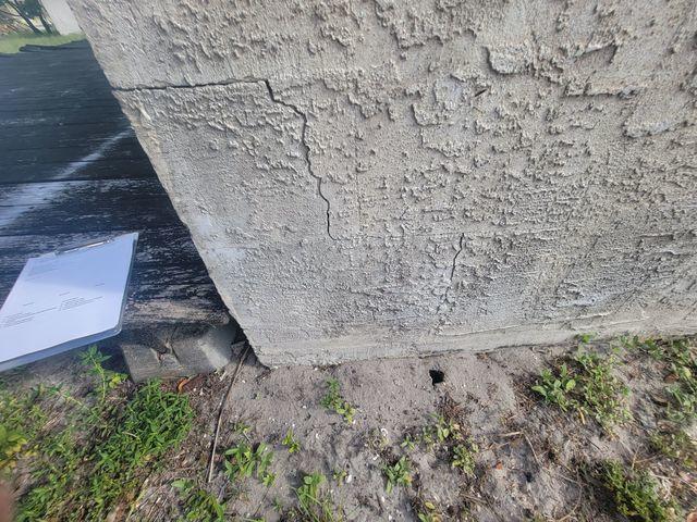 Water Damaged Stucco