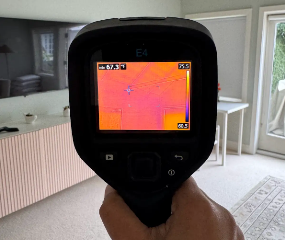 image displaying waterproofing solution on modern residential property being conducted in Los Angeles